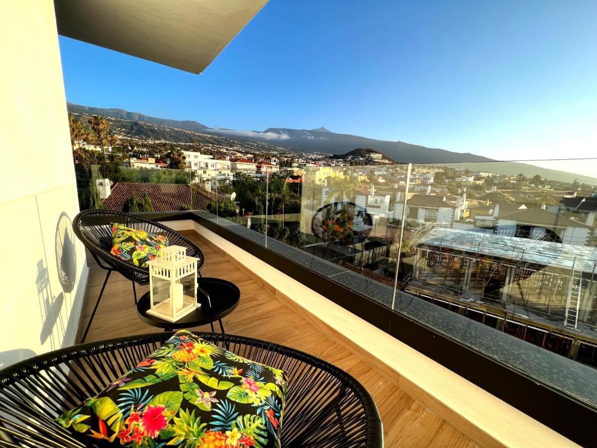 Lujoso Apartamento Completo, Piscina, Terraza Con Vistas Al Teide Puerto de la Cruz  Extérieur photo