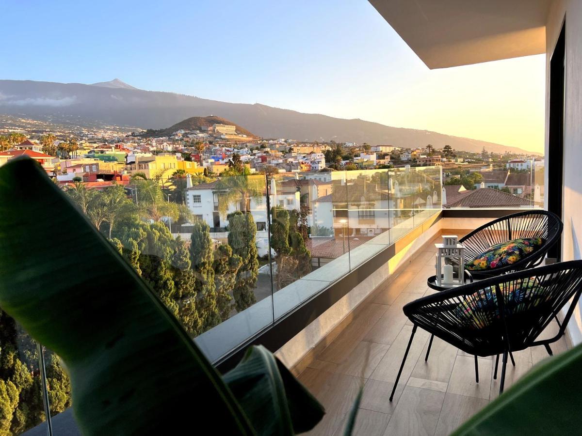 Lujoso Apartamento Completo, Piscina, Terraza Con Vistas Al Teide Puerto de la Cruz  Extérieur photo