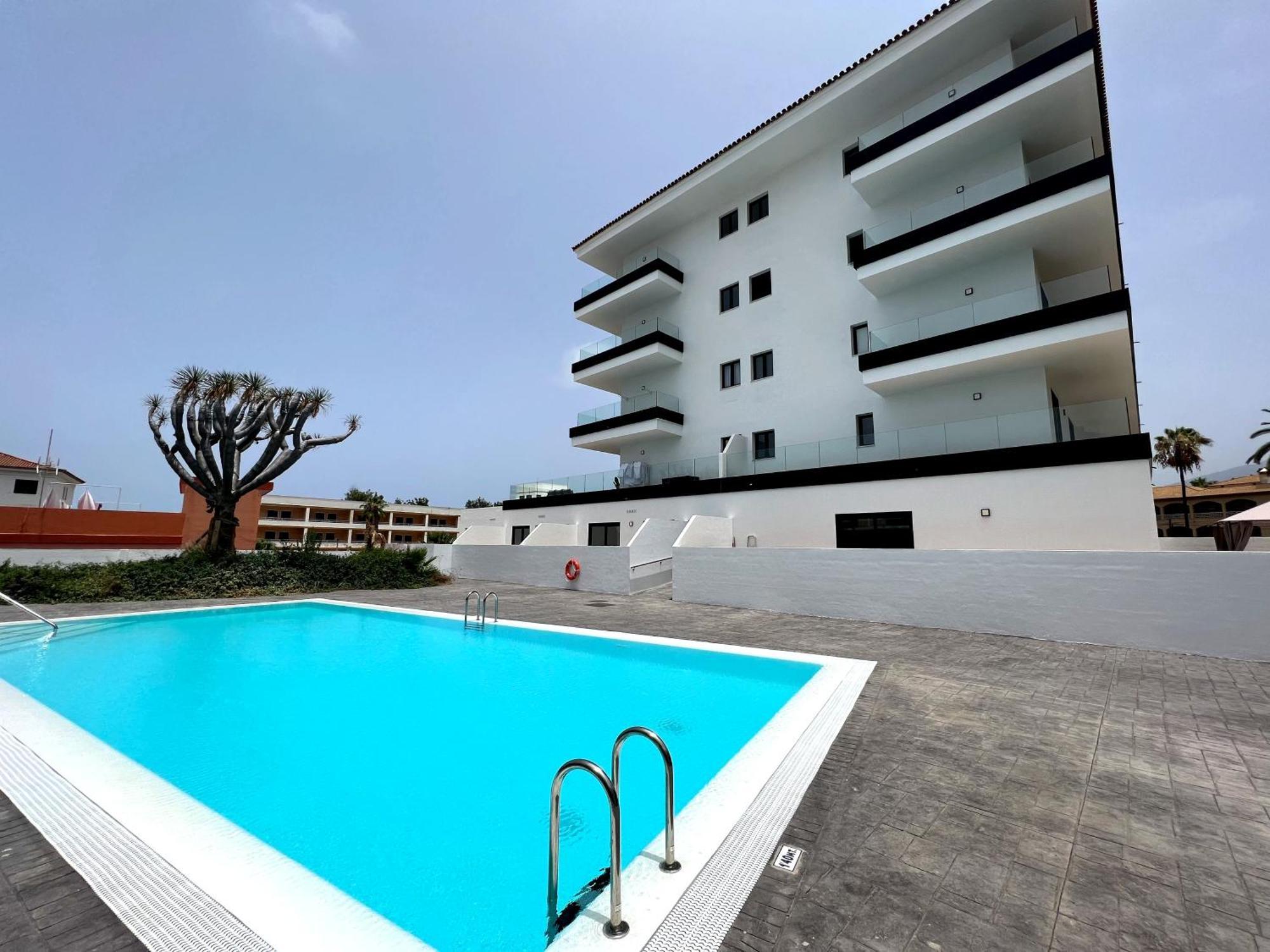 Lujoso Apartamento Completo, Piscina, Terraza Con Vistas Al Teide Puerto de la Cruz  Extérieur photo