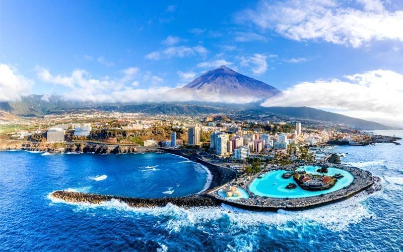 Lujoso Apartamento Completo, Piscina, Terraza Con Vistas Al Teide Puerto de la Cruz  Extérieur photo