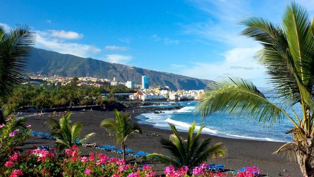 Lujoso Apartamento Completo, Piscina, Terraza Con Vistas Al Teide Puerto de la Cruz  Extérieur photo