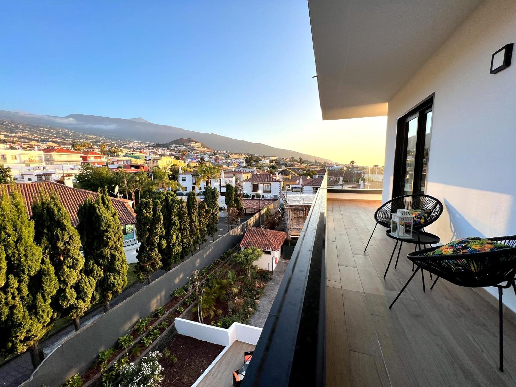 Lujoso Apartamento Completo, Piscina, Terraza Con Vistas Al Teide Puerto de la Cruz  Extérieur photo